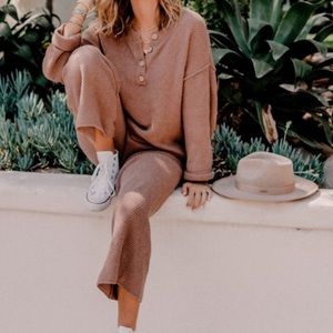 Free people hailee sweater set